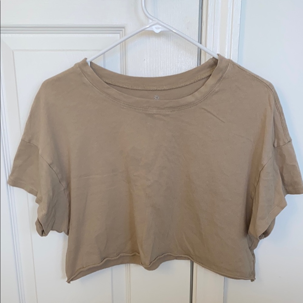 Offline by Aerie Cropped Boxy Tee